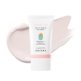 Päevituse hoolduskreem tooted näole Orjena Tone Up Airy Fit SPF50+, 50 ml