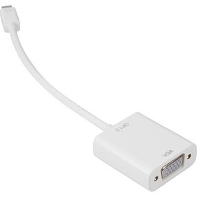 Адаптер Sharkoon mini-DisplayPort 1.2 To VGA Mini DisplayPort 1.2 male, VGA, 0.15 м, белый цв.