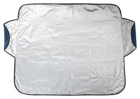 Automašīnu logu pārsegums Compass Ultimate, 145 cm x 120 cm, melna krās.