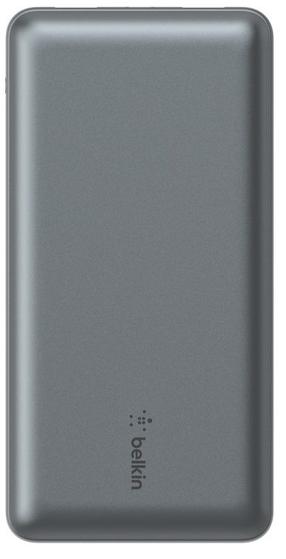 Lādētājs-akumulators (Power bank) Belkin BoostCharge, 20000 mAh, 12 - 15 W, pelēka krās.