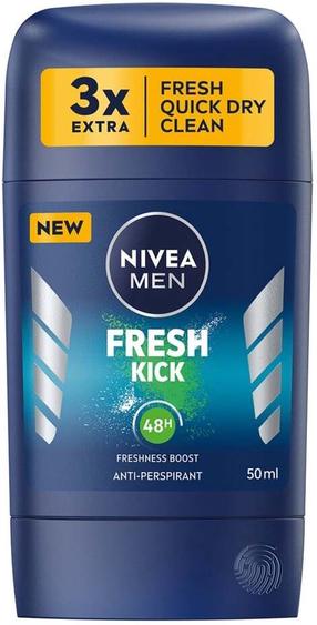 Vīriešu dezodorants Nivea Men Fresh Kick, 50 ml