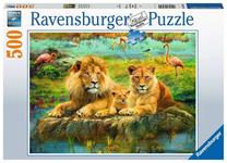 Dėlionė Ravensburger Wildlife, 500 vnt.