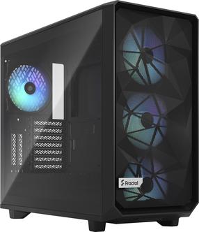 Kompiuterio korpusas Fractal Design Meshify 2 RGB Light Tint, juoda sp.