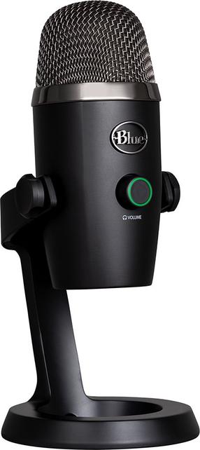Kondensatora mikrofons Blue Yeti Nano, melna krās.