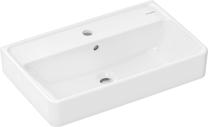 Vonios praustuvas Hansgrohe Xanuia Q Compact, keramika, 60 cm x 37 cm x 10.5 cm, balta sp.