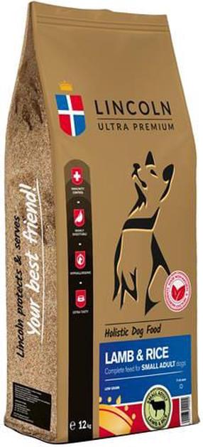 Kuiv koeratoit Lincoln Ultra Premium Small Adult, lambaliha/riis, 12 kg