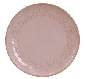Šķīvis pusdienu Domoletti Pink arabic, Ø 26.6 cm, rozā krās.