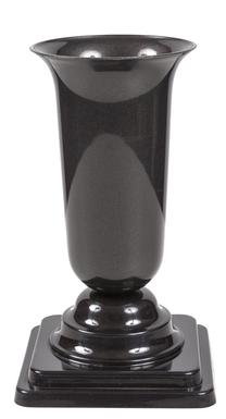Kapų vaza Form Plastic Dama 1062, 34.5 cm, juoda sp.
