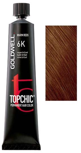 Plaukų dažai Goldwell Topchic, copper brilliant sp., 6K, 60 ml