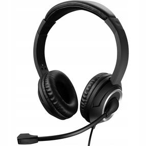 Vadu austiņas Sandberg MiniJack Chat Headset, melna krās.