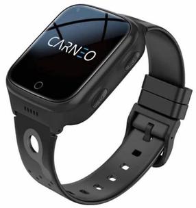 Išmanusis laikrodis Carneo GuardKid+ 4G, juoda sp.