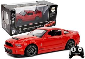 Rc automašīna Lean Toys Ford Shelby GT500, 1:24, sarkana krās.