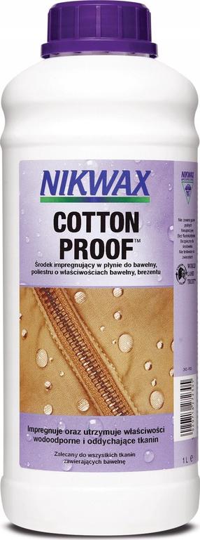 Skalbimo gelis medvilnės audiniams impregnuoti Nikwax Cotton Proof, 1 l