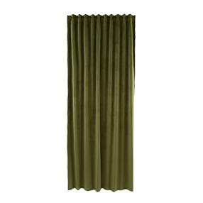Naktinė užuolaida Domoletti Velvet W537628/37, tamsiai žalia sp., 140 cm x 260 cm