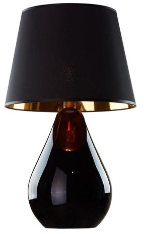 Stalinis šviestuvas TK Lighting Lacrima 5454, E27, 60W, aukso sp./juoda sp./juoda sp.