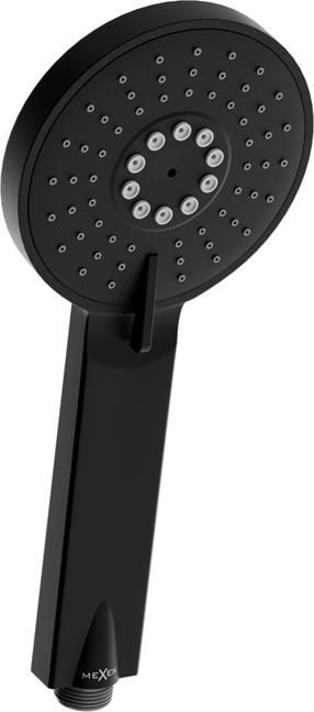 Dušipihusti Mexen R-40, must v., 10.5 cm