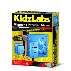 Magnetmänguasi 4M KidzLabs Magnetic Intruder Alarm, sinine v.