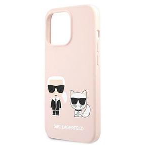 Telefono dėklas Karl Lagerfeld KLHMP13LSSKCI, rožinė sp., Apple