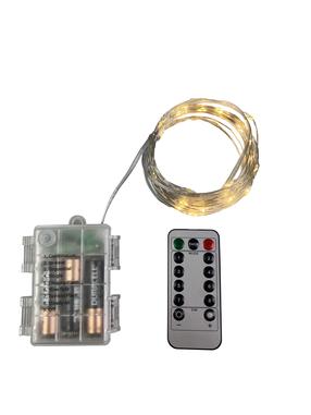Lempučių girlianda Domoletti Luma KLED-061B, 5 m, šiltai balta sp., 50 LED