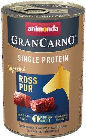 Šlapias šunų maistas Animonda GranCarno Single Protein, arkliena, 0.4 kg