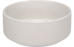 Миска для животного Flamingo Rama Round, 1.2 л, 18 x 18 x 7,5 см, белый цв.