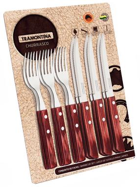Söögiriistade komplekt Tramontina, kroom v., 12 tk.