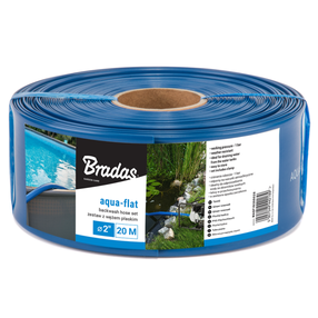 Плоский шланг для воды Bradas, Aqua-flat Backwash, Pe/eva, 50 м