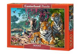Pusle Castorland Tiger Sanctuary 300600, 68 cm x 92 cm, 3000 tk, mitmevärviline