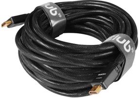 Провод Club 3D HDMI 2.0 4K60Hz RedMere HDMI male, HDMI male, 10 м, черный цв.