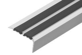 Laiptų kampas Cezar W-AL-LSSGCZ-C0-270, aliuminio sp., 270 cm x 3.85 cm