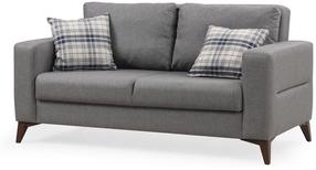 Sofa-lova Atelier Del Sofa Kristal 2, tamsiai pilka sp., 169 x 90 cm x 86 cm