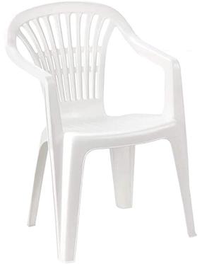 Lauko kėdė Progarden Lyra, balta sp., 54 cm x 56 cm x 80 cm