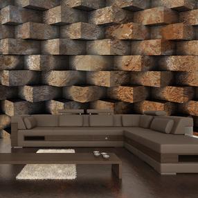 Fototapete Artgeist Brick Braid 4XLNEW011232, 280 cm x 400 cm