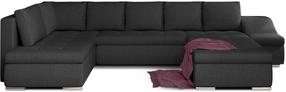 Kampinė sofa Giovanni Inari 96, tamsiai pilka sp., dešininė, 200 x 340 cm x 88 cm