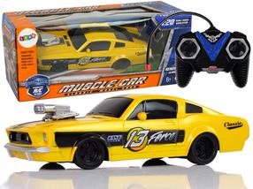 Rc automobilis Lean Toys 10240, 1:20, juoda sp./geltona sp.