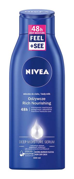 Kūno pienelis Nivea Rich Nourishing, 400 ml