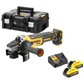 Akumulatora leņķa slīpmašīna Dewalt DCG405H2T-QW, 18 V
