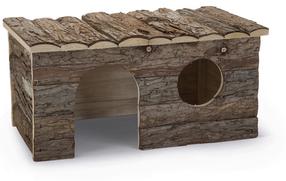 Namelis graužikams Beeztees Forest Royal Log Cabin, 40 cm x 23 cm x 20 cm, ruda sp.
