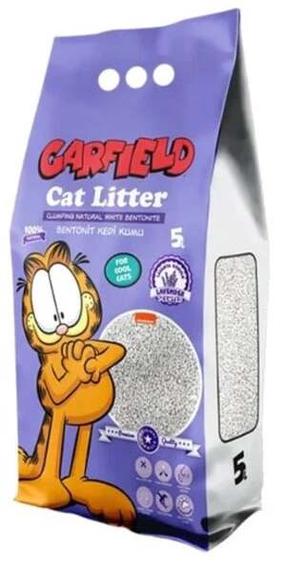 Kasside allapanu Garfield Lavender GR-6287, orgaaniline (tõmbub kokku)/bentoniit, 5 l