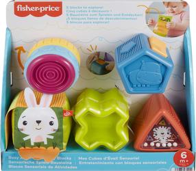 Klucīši Mattel Fisher Price Sensory, daudzkrāsaina, 5 gab.