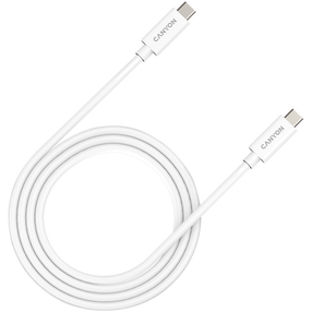 Kaabel Canyon UC-44 USB Type-C, USB Type-C, 1 m, valge v.