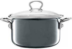 Katls Emalia Olkusz Plus, Ø18 cm, 2 l, pelēka krās.