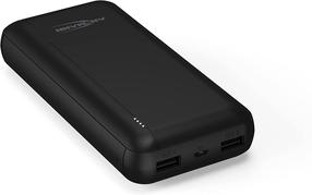 Nešiojamas įkroviklis (Power bank) Ansmann PB212, 20000 mAh, juoda sp.