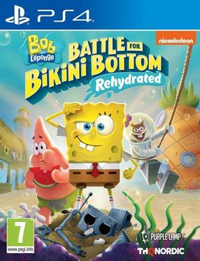 PlayStation 4 (PS4) spēle THQ SpongeBob Square Pants Battle for Bikini Bottom Rehydrated, angļu