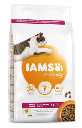 Sausas kačių maistas IAMS Vitality Chicken, vištiena, 10 kg