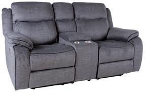 Sofa Home4you Gentry 2-Seater, pilka sp., 190 x 98 cm x 105 cm