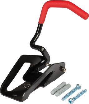 Велосипедная вешалка RFR CMPT Bicycle Hanger STND18, резина/cталь, черный цв./красный цв.