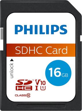 Atminties kortelė Philips Ultra Speed FM16SD45B, 16 GB, 80 Mb/s