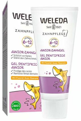 Dantų pasta, vaikiška Weleda Tooth Gel 6-12 m., mėtų skonio, 50 ml