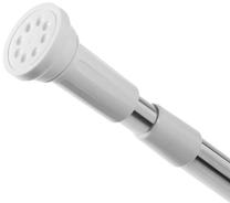 Vonios karnizas Tatkraft Telescopic 14299, 140 - 260 cm, Ø 25 mm, balta sp./sidabro sp.